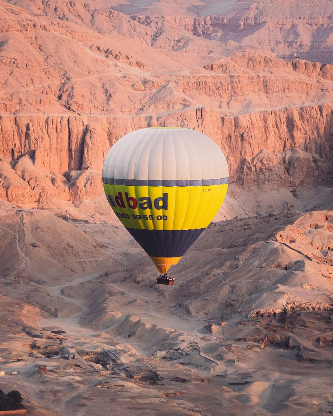 One package Luxor Hot Air Balloon with Luxor Full Day Tour